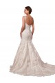 Sleeveless V-Neck Tulle & Lace Mermaid Bridal Wedding Dress Brighton