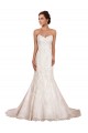 Sleeveless Sweetheart Lace Mermaid Sexy Wedding Dress Brighton
