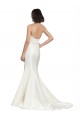 Sleeveless Sweetheart Satin & Lace Trumpet Bridal Dress Brighton