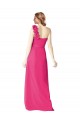 Sleeveless Azalea One Shoulder Soft Chiffon A-Line Bridesmaid Gown Brighton