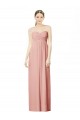 Sleeveless Bliss Pink Sweetheart Soft Chiffon A-Line Bridesmaid Dress Brighton