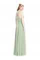 Sleeveless Halter Neck Chiffon A-Line Bridesmaid Dress / Evening Dress Brighton