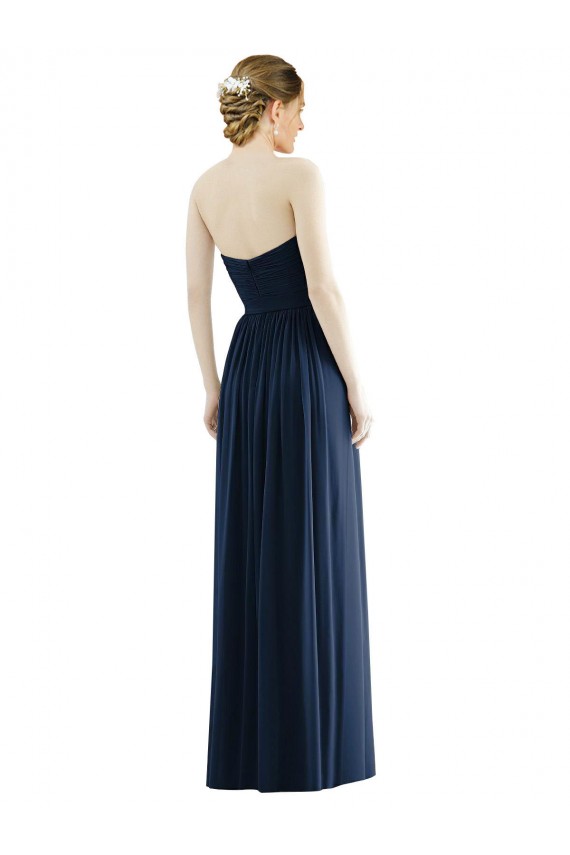 Sleeveless Sweetheart Soft Chiffon A-Line Formal Evening Gown / Bridesmaid Dress Brighton
