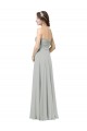 Sleeveless Silver Sweetheart Soft Chiffon A-Line Bridesmaid Dresses Brighton