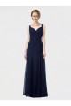 Sleeveless Sweetheart Low Back Lxue Chiffon A-Line Bridesmaid Dress Brighton