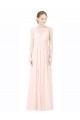 Sleeveless Sweetheart V-Back Soft Chiffon A-Line Bridesmaid Dress Brighton