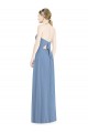 Sleeveless Halter Neck Low Back Chiffon A-Line Bridesmaid Dress Brighton