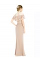 Sleeveless Off the Shoulder Soft Chiffon & Lace A-Line Prom Dress / Bridesmaid Dress Brighton