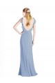 Sleeveless V-Neck Open Back Chiffon A-Line Bridesmaid Dress Brighton