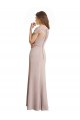 Cap Sleeves Scoop Neck Soft Chiffon & Lace Mermaid Formal Dress / Bridesmaid Dress Brighton