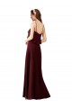 Sleeveless Spaghetti Straps Chiffon A-Line Bridesmaid Gowns Brighton