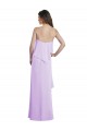 Sleeveless Spaghetti Straps Low Back Chiffon A-Line Bridesmaid Dress / Evening Dress Brighton