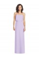 Sleeveless Sweetheart Low Back Soft Chiffon A-Line Formal Dress / Bridesmaid Dress Brighton