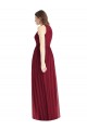 Sleeveless Lilac Halter Neck Soft Chiffon A-Line Bridesmaid Dress Brighton