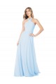 Sleeveless Halter Neck Chiffon A-Line Bridesmaid Dress / Evening Gowns Brighton