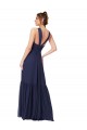 Sleeveless V-Neck V-Back Chiffon A-Line Evening Gowns / Bridesmaid Dress Brighton