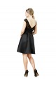 Sleeveless Illusion Neck V-Back Satin & Lace A-Line Bridesmaid Dress Brighton