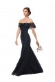 Flutter Sleeves Off the Shoulder Lace Mermaid Prom Dress / Bridesmaid Dress Brighton