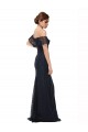 Flutter Sleeves Off the Shoulder Lace Mermaid Prom Dress / Bridesmaid Dress Brighton