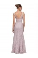 Sleeveless V-Neck V-Back Lace Mermaid Formal Dress / Bridesmaid Dress Brighton