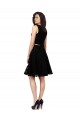Sleeveless Jewel Neck Lace A-Line Bridesmaid Dress Brighton