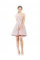 Sleeveless Sweetheart Satin A-Line Evening Gown / Bridesmaid Dress Brighton
