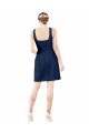 Sleeveless V-Neck Satin A-Line Bridesmaid Gown Brighton