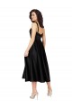 Sleeveless Square Neck Satin A-Line Prom Dress / Bridesmaid Dress Brighton