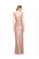 Sleeveless V-Neck Sequin Sheath Bridesmaid Dress / Evening Dress Brighton