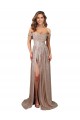 Sleeveless Scoop Neck Sequin A-Line Formal Evening Gown / Prom Dress / Bridesmaid Dress Brighton
