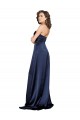Sleeveless Sweetheart Low Back Silk like Satin A-Line Formal Evening Gown / Prom Dress / Bridesmaid Dress Brighton