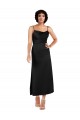 Sleeveless Spaghetti Straps Silk like Satin A-Line Formal Evening Gown / Prom Dress / Bridesmaid Dress Brighton