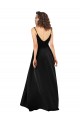 Sleeveless V-Neck Low Back Silk like Satin A-Line High Low Evening Gown / Prom Dress / Bridesmaid Dress Brighton