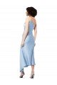 Sleeveless Light Sky Blue One Shoulder Silk like Satin A-Line Formal Evening Gown / Prom Dress / Bridesmaid Dress Brighton