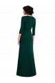 Long Sleeves V-Neck V-Back Spandex Trumpet Formal Evening Gown / Prom Dress / Bridesmaid Dress Brighton