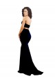 Sleeveless High Neck Low Back Stretch Crepe Mermaid Formal Evening Gown / Prom Dress / Bridesmaid Dress Brighton