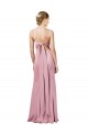 Sleeveless Spaghetti Straps Open Back Stretch Crepe Sheath Formal Evening Gown / Prom Dress / Bridesmaid Dress Brighton