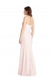 Sleeveless Sweetheart Low Back Stretch Crepe Trumpet Semi Formal Evening Dress / Prom Dress / Bridesmaid Dress Brighton