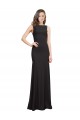 Sleeveless Bateau Neck Open Back Stretch Crepe Mermaid Prom Dress / Bridesmaid Dress Brighton
