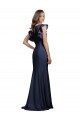Sleeveless Bateau Neck Keyhole Back Stretch Crepe Mermaid Prom Dress / Bridesmaid Dress Brighton
