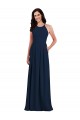 Sleeveless Halter Neck Criss Cross Open Back Stretch Crepe Trumpet Semi Formal Evening Dress / Bridesmaid Dress Brighton