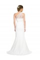 Sleeveless One Shoulder Stretch Crepe & Tulle Mermaid Formal Evening Gown / Bridesmaid Dress Brighton