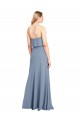 Sleeveless High Neck Stretch Crepe Sheath Formal Dress / Bridesmaid Dress Brighton