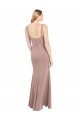 Sleeveless Square Neck Stretch Crepe Mermaid Prom Dress / Bridesmaid Dress Brighton