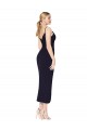 Sleeveless Spaghetti Straps V-Back Stretch Crepe Mermaid Formal Dress / Bridesmaid Dress Brighton