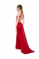 Sleeveless Halter Neck Open Back Stretch Crepe Mermaid Formal Evening Gown / Bridesmaid Dress Brighton