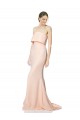 Sleeveless Strapless Stretch Crepe Mermaid Black Tie Evening Gown / Prom Dress / Bridesmaid Dress Brighton