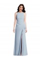 Sleeveless Halter Neck Stretch Crepe Trumpet Formal Dress / Bridesmaid Dress Brighton