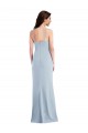 Sleeveless Spaghetti Straps Stretch Crepe Trumpet Formal Evening Gown / Prom Dress / Bridesmaid Dress Brighton