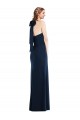 Sleeveless High Neck Open Back Stretch Crepe Trumpet Semi Formal Evening Dress / Prom Dress / Bridesmaid Dress Brighton